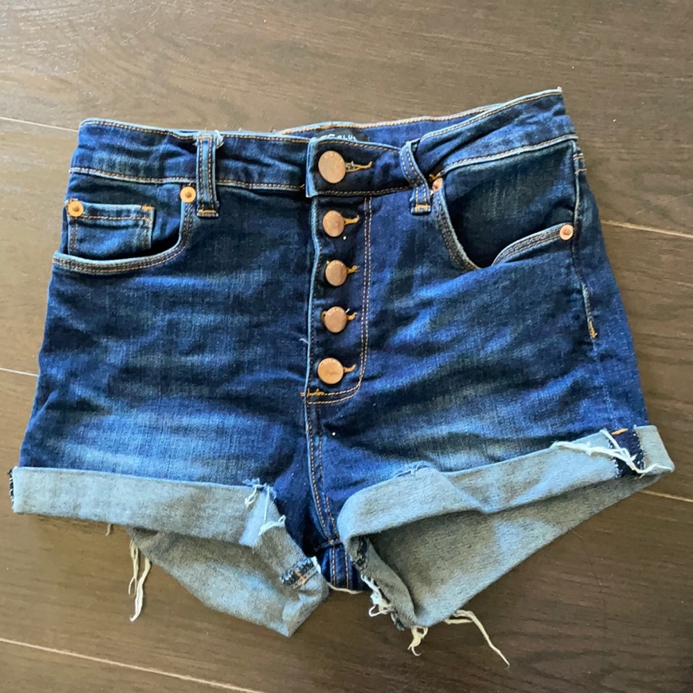STA BLUE 5 button Blue Jean Shorts